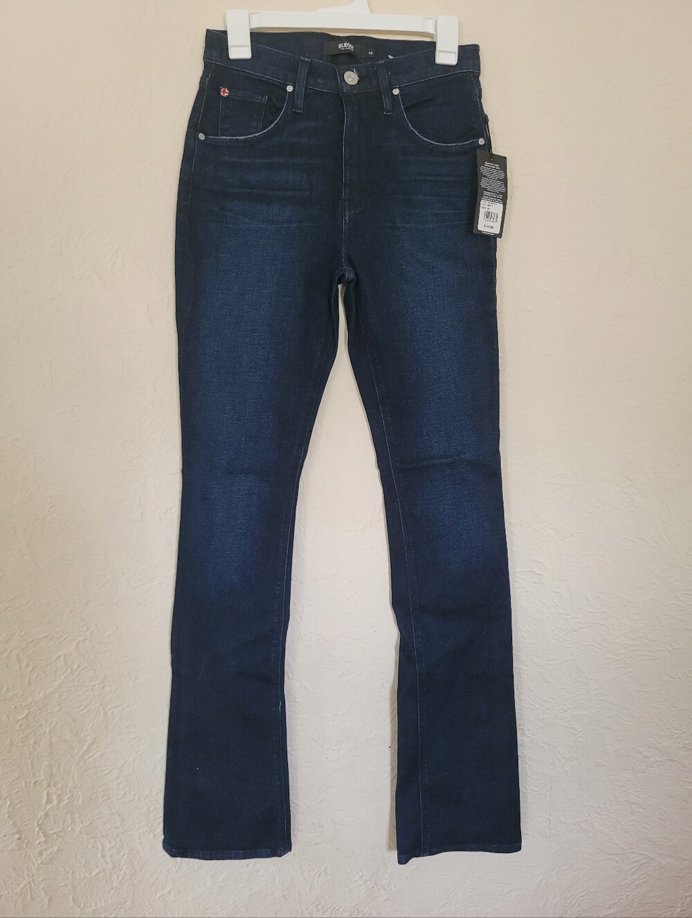 Hudson Beth High Rise Baby Boot NWT Dark Wash Mercy 28 Inseam 33
